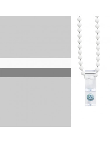 Tenda a Rullo Doccia 110x240 cm Larghezza Tessuto 106 cm