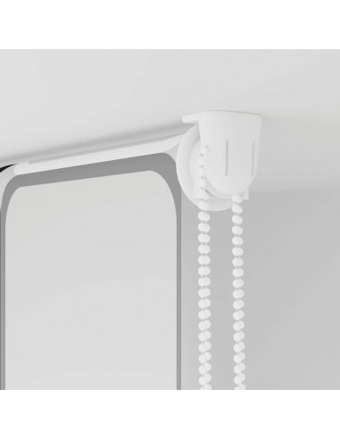 Tenda a Rullo Doccia 160x240 cm Larghezza Tessuto 156 cm