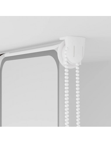 Tenda a Rullo Doccia 80x240 cm Larghezza Tessuto 76 cm