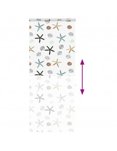 Tenda a Rullo Doccia Cassonetto 110x240 cm Larghezza Tessuto 2