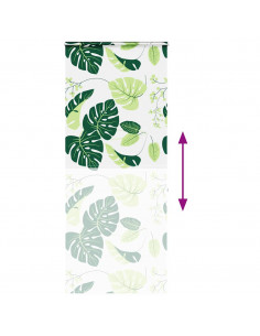 Tenda a Rullo Doccia Cassonetto 110x240 cm Larghezza Tessuto 2