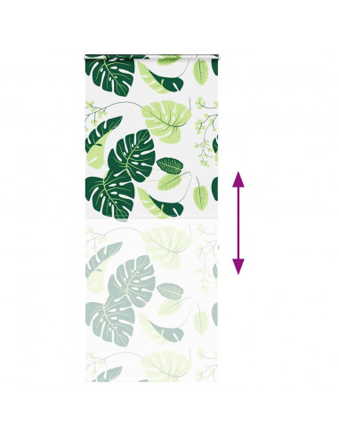 Tenda a Rullo Doccia Cassonetto 110x240 cm Larghezza Tessuto