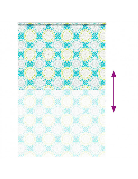 Tenda a Rullo Doccia Cassonetto 150x240 cm Larghezza Tessuto