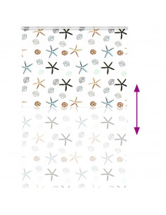 Tenda a Rullo Doccia Cassonetto 150x240 cm Larghezza Tessuto 2