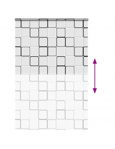 Tenda a Rullo Doccia Cassonetto 150x240 cm Larghezza Tessuto 2