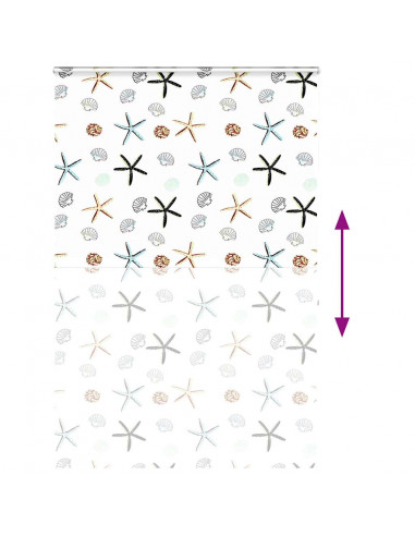 Tenda a Rullo Doccia Cassonetto 160x240 cm Larghezza Tessuto