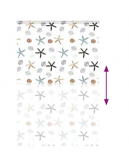 Tenda a Rullo Doccia Cassonetto 160x240 cm Larghezza Tessuto