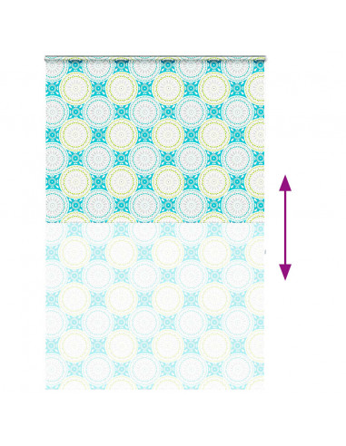 Tenda a Rullo Doccia Cassonetto 160x240 cm Larghezza Tessuto