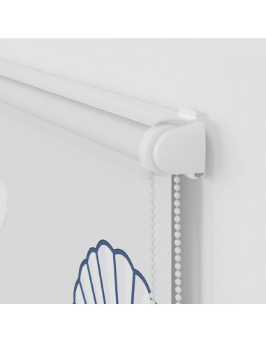 Tenda a Rullo Doccia Cassonetto 90x240 cm Larghezza Tessuto