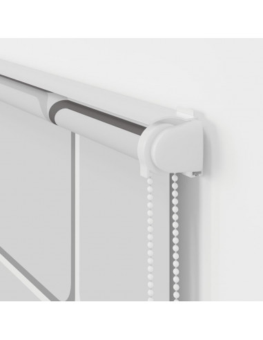 Tenda a Rullo Doccia Cassonetto 90x240 cm Larghezza Tessuto