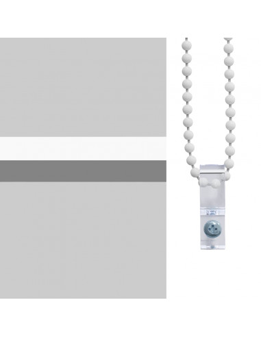 Tenda a Rullo Doccia con Cassonetto 130x240cm Larghezza Tessuto