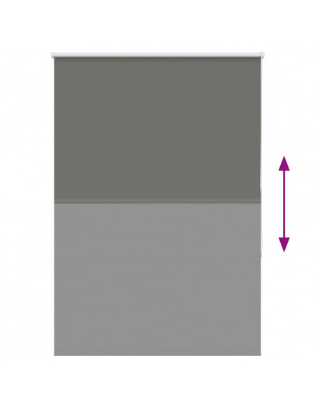 Tenda a Rullo Oscurante 100x175 cm Larghezza Tessuto 95,7 cm