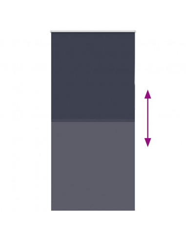 Tenda a Rullo Oscurante 100x210 cm Larghezza Tessuto 95,7 cm