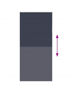 Tenda a Rullo Oscurante 100x230 cm Larghezza Tessuto 95,7 cm 2