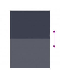 Tenda a Rullo Oscurante 105x130 cm Larghezza Tessuto 100,7 cm 2