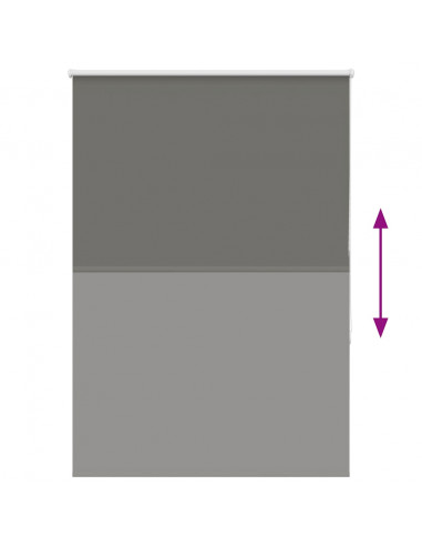Tenda a Rullo Oscurante 105x175 cm Larghezza Tessuto 100,7 cm