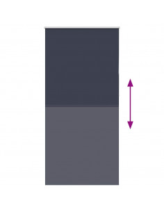 Tenda a Rullo Oscurante 105x230 cm Larghezza Tessuto 100,7 cm 2