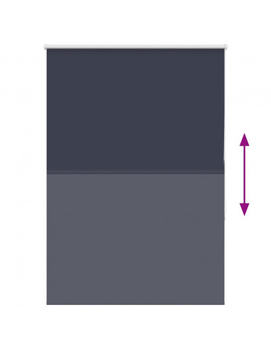 Tenda a Rullo Oscurante 110x150 cm Larghezza Tessuto 105,7 cm