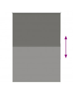 Tenda a Rullo Oscurante 110x175 cm Larghezza Tessuto 105,7 cm 2