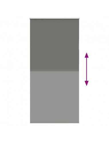 Tenda a Rullo Oscurante 110x210 cm Larghezza Tessuto 105,7 cm