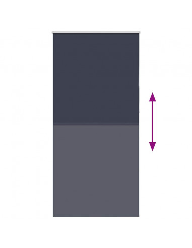 Tenda a Rullo Oscurante 110x230 cm Larghezza Tessuto 105,7 cm