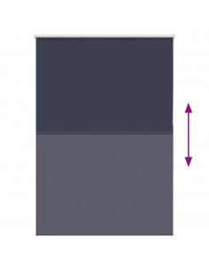 Tenda a Rullo Oscurante 115x175 cm Larghezza Tessuto 110,7 cm 2