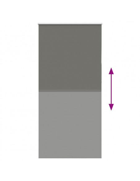Tenda a Rullo Oscurante 115x210 cm Larghezza Tessuto 110,7 cm