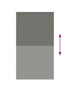 Tenda a Rullo Oscurante 125x210 cm Larghezza Tessuto 121,6 cm 2