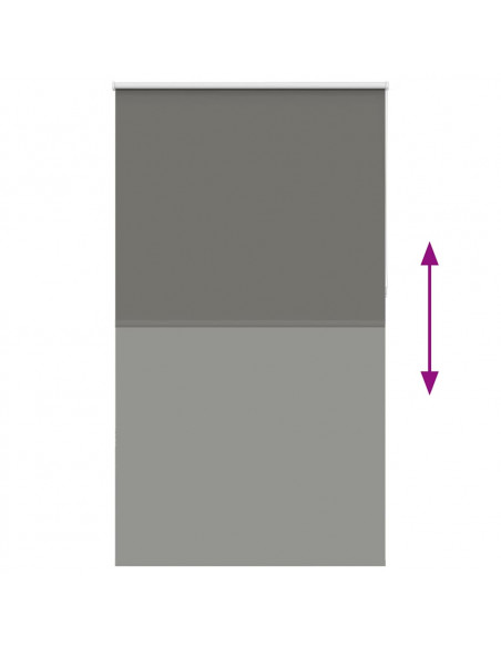 Tenda a Rullo Oscurante 125x210 cm Larghezza Tessuto 121,6 cm