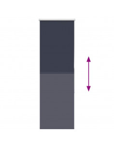 Tenda a Rullo Oscurante 40x150 cm Larghezza Tessuto 35,7 cm 2