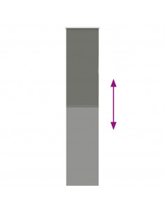 Tenda a Rullo Oscurante 40x210 cm Larghezza Tessuto 35,7 cm 2