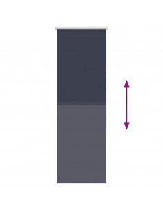 Tenda a Rullo Oscurante 45x150 cm Larghezza Tessuto 40,7 cm 2