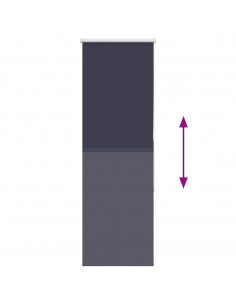 Tenda a Rullo Oscurante 50x150 cm Larghezza Tessuto 45,7 cm 2