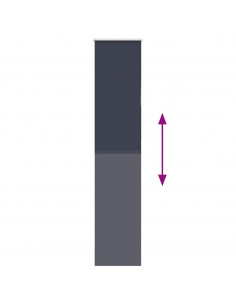 Tenda a Rullo Oscurante 55x210 cm Larghezza Tessuto 50,7 cm 2