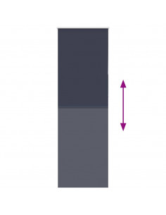 Tenda a Rullo Oscurante 65x230 cm Larghezza Tessuto 60,7 cm 2