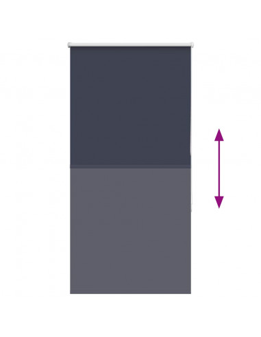 Tenda a Rullo Oscurante 75x150 cm Larghezza Tessuto 70,7 cm