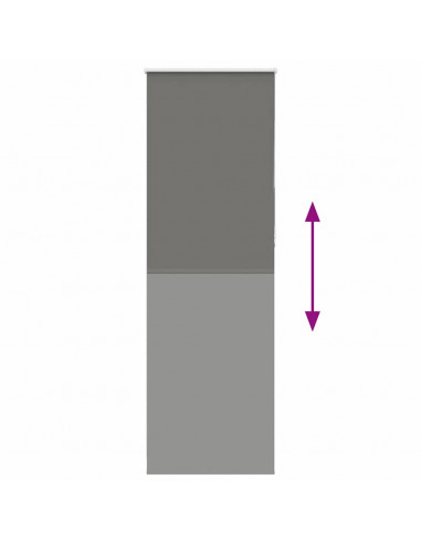 Tenda a Rullo Oscurante 75x210 cm Larghezza Tessuto 70,7 cm