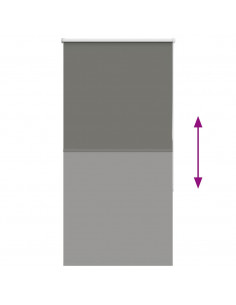Tenda a Rullo Oscurante 80x175 cm Larghezza Tessuto 75,7 cm 2