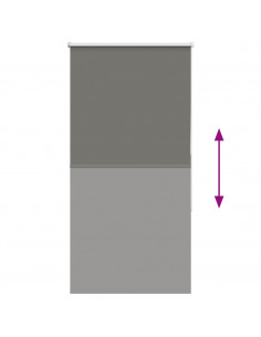 Tenda a Rullo Oscurante 85x175 cm Larghezza Tessuto 80,7 cm 2