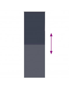 Tenda a Rullo Oscurante 85x230 cm Larghezza Tessuto 80,7 cm 2