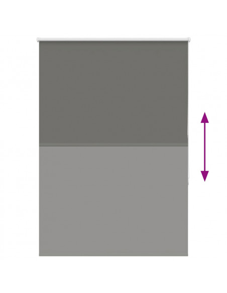 Tenda a Rullo Oscurante 90x175 cm Larghezza Tessuto 85,7 cm
