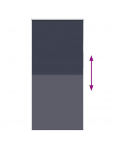 Tenda a Rullo Oscurante 90x210 cm Larghezza Tessuto 85,7 cm 2