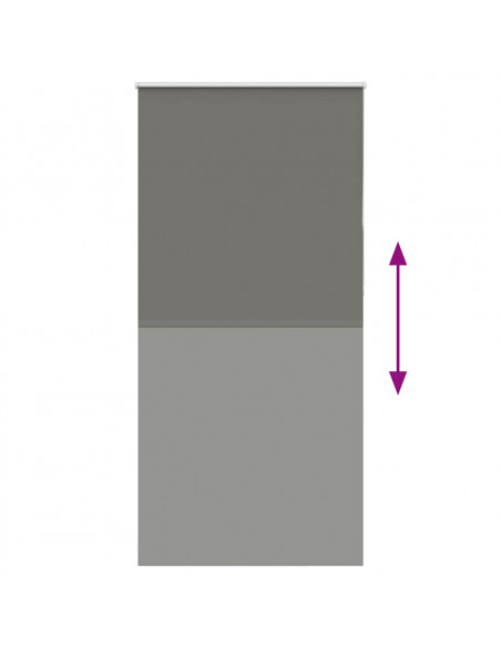 Tenda a Rullo Oscurante 90x210 cm Larghezza Tessuto 85,7 cm