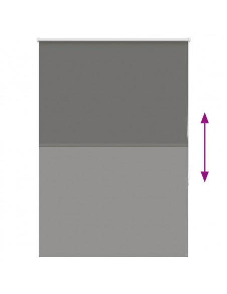 Tenda a Rullo Oscurante 95x175 cm Larghezza Tessuto 90,7 cm