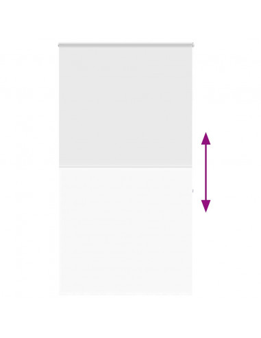 Tenda a Rullo per Doccia Cassonetto 140x240cm Larghezza Tessuto