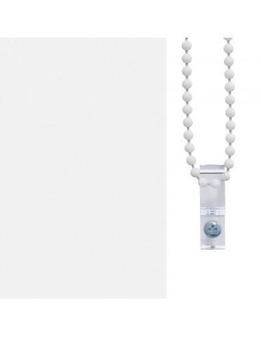 Tenda a Rullo per Doccia Cassonetto 60x240 cm Larghezza Tessuto