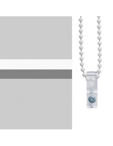 Tenda a Rullo per Doccia Cassonetto 80x240 cm Larghezza Tessuto