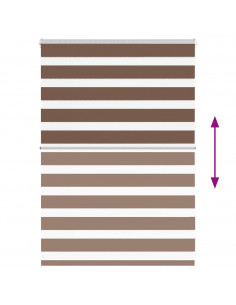 Tenda a Rullo Zebra Larghezza Tessuto 100,9 cm Poliestere 2