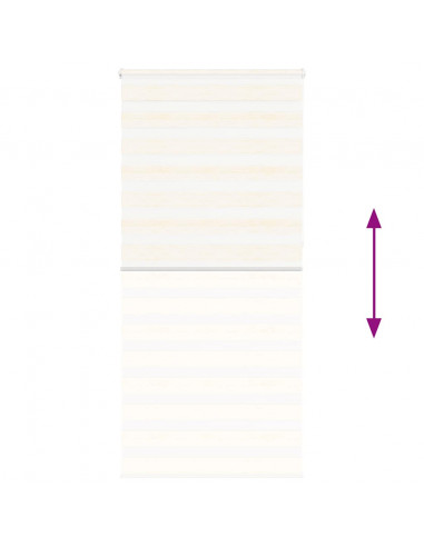 Tenda a Rullo Zebra Larghezza Tessuto 100,9 cm Poliestere