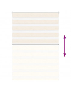 Tenda a Rullo Zebra Larghezza Tessuto 100,9 cm Poliestere 2